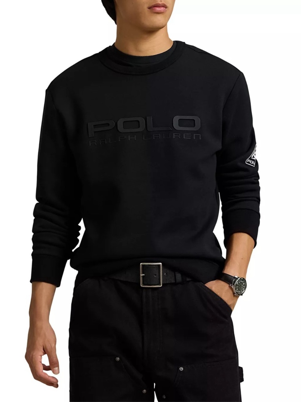 Polo Ralph Lauren Iconic Logo Double-Knit Sweatshirt  3XB 3TG